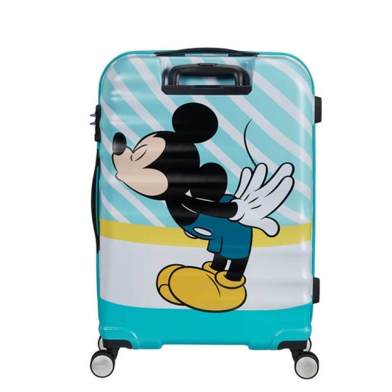 AMERICAN TOURISTER Mala Média 67cm WaveBreaker Disney Mickey Blue Kiss | Ref. 9231C00431