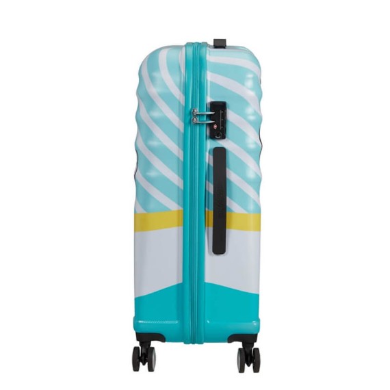 AMERICAN TOURISTER Mala Média 67cm WaveBreaker Disney Mickey Blue Kiss | Ref. 9231C00431