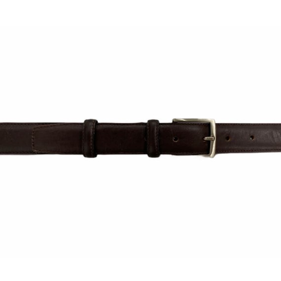 Cinto de Homem Clássico em Pele Genuína 90cm Castanho | Ref. 12.1580C90 Cinto de Homem Clássico em Pele Genuína 90cm Castanho | Ref. 12.1580C90