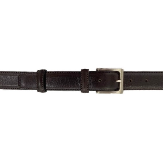 Cinto de Homem Clássico em Pele Genuína 95cm Castanho | Ref. 12.1680C95