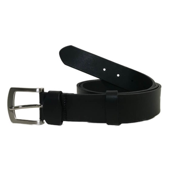 Cinto de Pele Genuína 100cm Preto | Ref. 06.43P100
