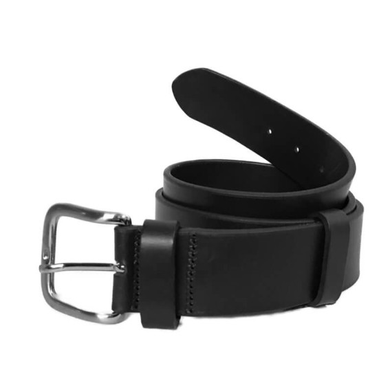 Cinto de Pele Genuína 125cm Preto | Ref. 06.49P125