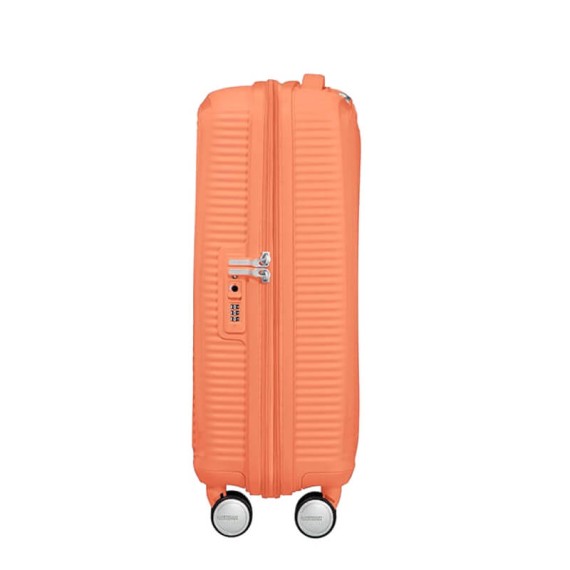 American Tourister Mala/Trolley de Cabine 55cm 4 Rodas Spinner Expansível SOUNDBOX Cantaloupe | Ref. 9232G00196 American Tourister Mala/Trolley de Cabine 55cm 4 Rodas Spinner Expansível SOUNDBOX Cantaloupe | Ref. 9232G00196