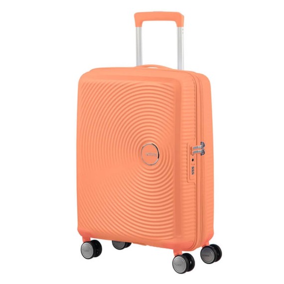 American Tourister Mala/Trolley de Cabine 55cm 4 Rodas Spinner Expansível SOUNDBOX Cantaloupe | Ref. 9232G00196