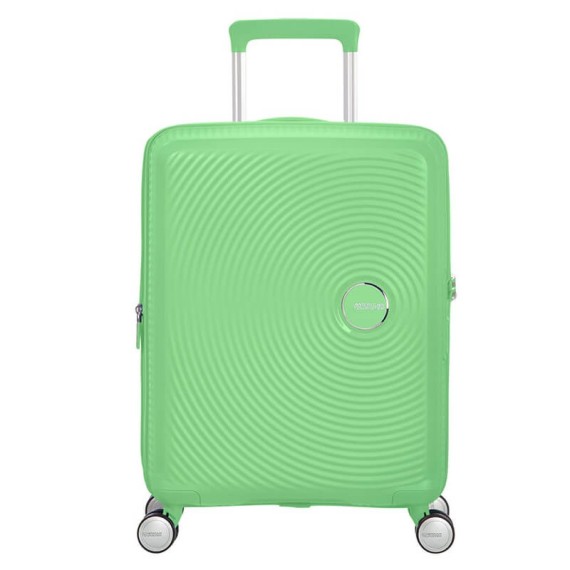 American Tourister Mala/Trolley de Cabine 55cm 4 Rodas Spinner Exp. SOUNDBOX Spring Green | Ref. 9232G0014