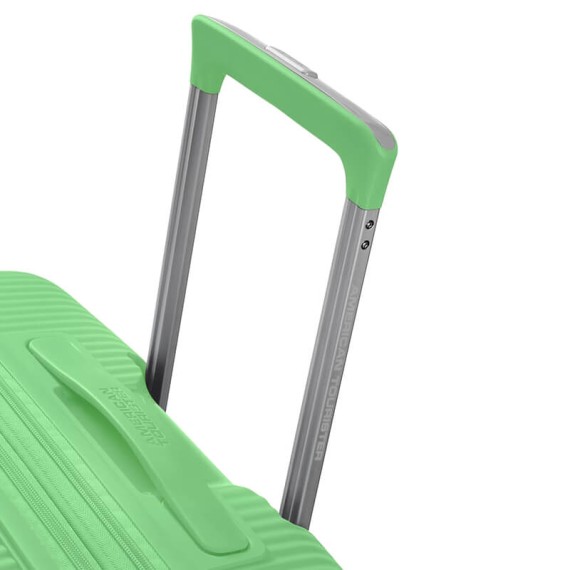 American Tourister Mala/Trolley de Cabine 55cm 4 Rodas Spinner Exp. SOUNDBOX Spring Green | Ref. 9232G0014