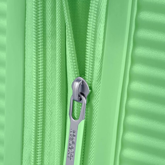 American Tourister Mala/Trolley de Cabine 55cm 4 Rodas Spinner Exp. SOUNDBOX Spring Green | Ref. 9232G0014