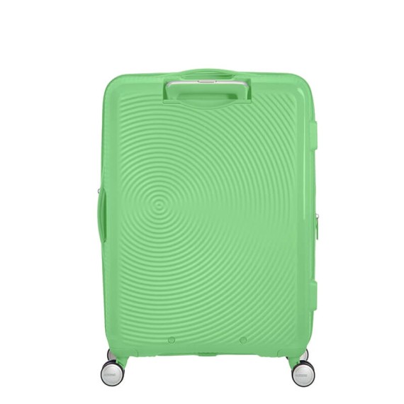 American Tourister Mala/Trolley de Viagem Médio 67cm 4 Rodas Spinner Expansível SOUNDBOX Spring Green | Ref. 9232G00244