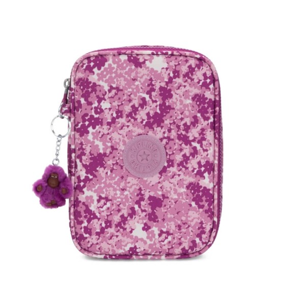 Estojo Escolar Kipling 100 PENS Floral Pop | Ref. 187.KI600271E