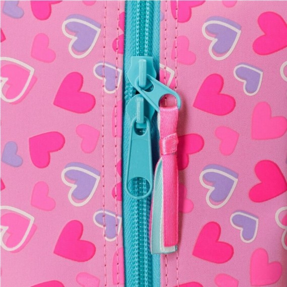 Mochila Escolar Adaptável 38cm c/ Carro Minnie HELP ON THE WAY Rosa | Ref. 186.47923N1 Mochila Escolar Adaptável 38cm c/ Carro Minnie HELP ON THE WAY Rosa | Ref. 186.47923N1