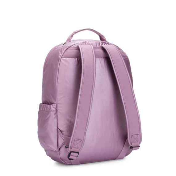 Mochila Kipling SEOUL Metallic Berry | Ref. 187.KI576487M