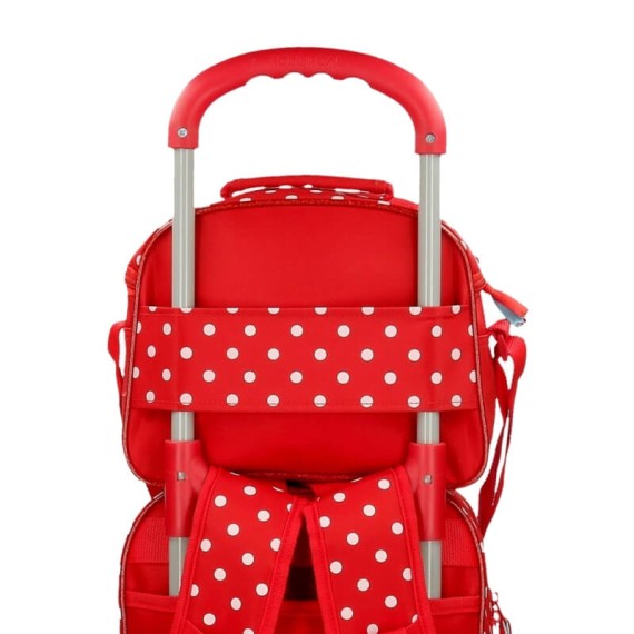 Necessaire Lancheira Adaptável Minnie RAINBOW Vermelha | Ref. 186.4774861