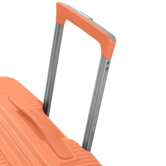 American Tourister Mala/Trolley de Viagem Grande 77cm 4 Rodas Spinner Expansível SOUNDBOX Cantaloupe | Ref. 9232G00396
