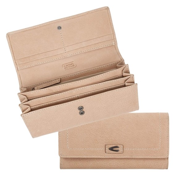 Camel Active Carteira de Senhora TARMA Areia | Ref. 9129870325