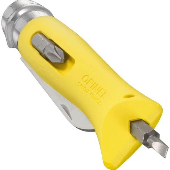 Canivete OPINEL N.º 09 Bricolage Multifunções Amarelo | Ref. 314.OP001804