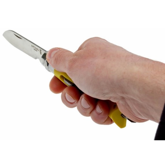 Canivete OPINEL N.º 09 Bricolage Multifunções Amarelo | Ref. 314.OP001804