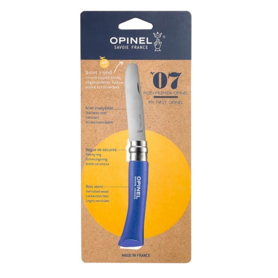 Canivete OPINEL N.º 07 Junior Azul | Ref. 314.OP001697