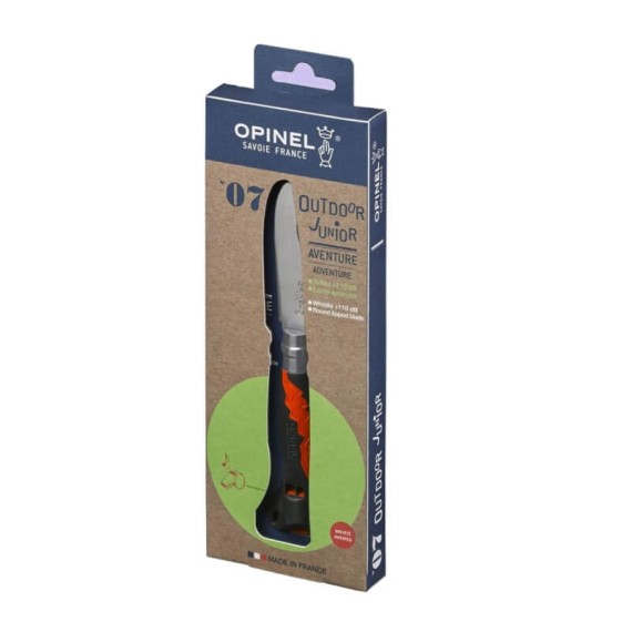 Canivete OPINEL N.º 07 Outdoor Junior Laranja | Ref. 314.OP002151