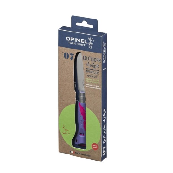 Canivete Opinel N.º 07 Outdoor Junior Lilás | Ref. 314.OP002152