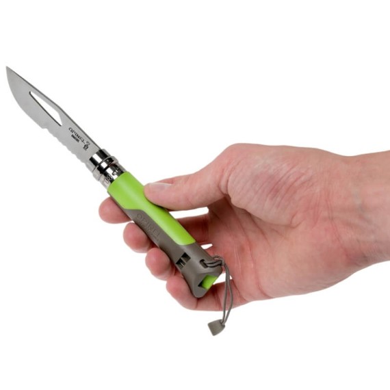 Canivete OPINEL N.º 08 Outdoor Sports Verde | Ref. 314.OP001715