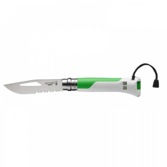 Canivete OPINEL N.º 08 Outdoor Fluo Verde | Ref. 314.OP002319
