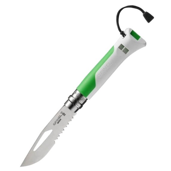 Canivete OPINEL N.º 08 Outdoor Fluo Verde | Ref. 314.OP002319