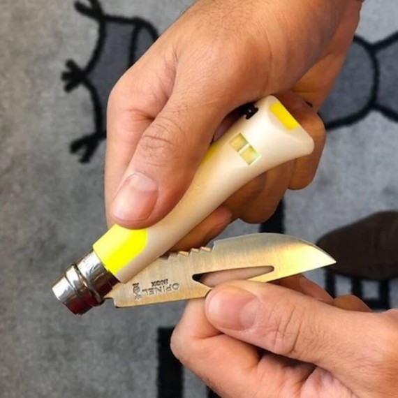 Canivete OPINEL N.º 08 Outdoor Fluo Amarelo | Ref. 314.OP002320