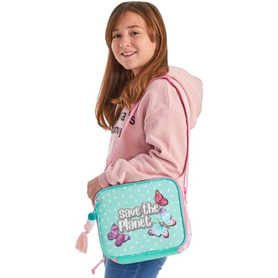 Lancheira Térmica Movom SAVE THE PLANET Multicolor | Ref. 186.2014521