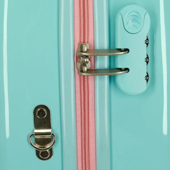 Mala de Viagem Infantil ABS 4 Rodas Movom SAVE THE PLANET Verde | Ref. 186.2019821