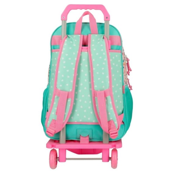 Mochila Escolar Adaptável 46cm c/ Carro Movom SAVE THE PLANET Multicolor | Ref. 186.20124T1 Mochila Escolar Adaptável 46cm c/ Carro Movom SAVE THE PLANET Multicolor | Ref. 186.20124T1