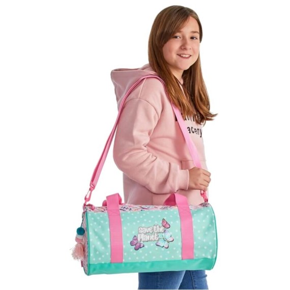 Saco de Viagem 41cm Movom SAVE THE PLANET Multicolor | Ref. 186.2013021 Saco de Viagem 41cm Movom SAVE THE PLANET Multicolor | Ref. 186.2013021