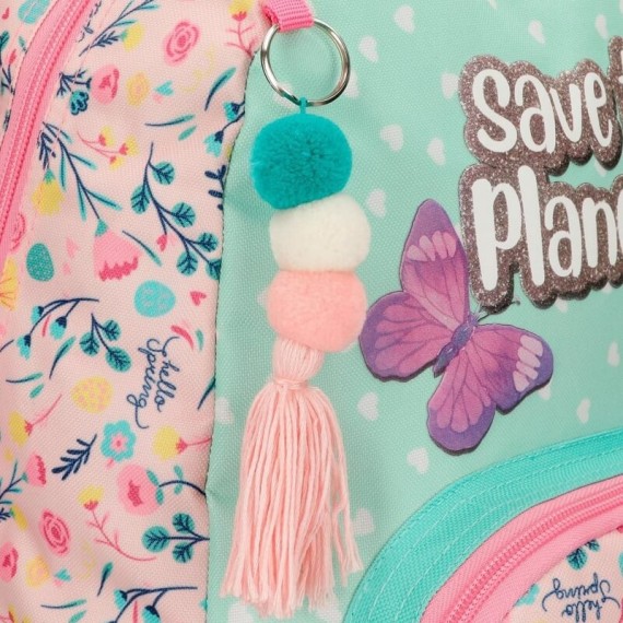 Saco de Viagem 41cm Movom SAVE THE PLANET Multicolor | Ref. 186.2013021 Saco de Viagem 41cm Movom SAVE THE PLANET Multicolor | Ref. 186.2013021