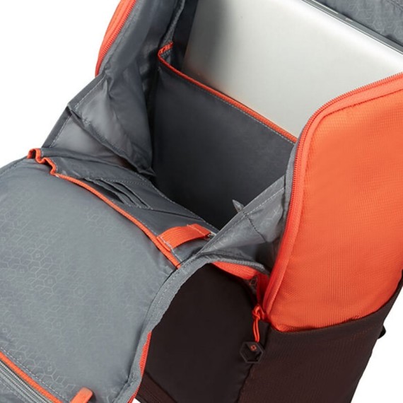 Samsonite Mochila para Portátil 14'' Expansível HEXA-PACKS Laranja | Ref. 92CO500236