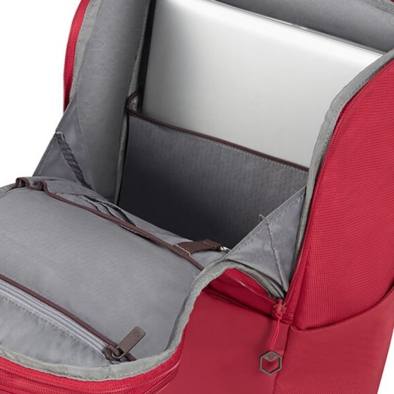 Samsonite Mochila para Portátil 14'' Expansível HEXA-PACKS Vermelha | Ref. 92CO500240