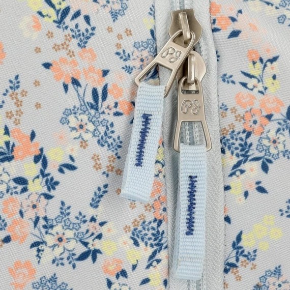 Estojo Escolar Triplo Compartimento Pepe Jeans MALILA Multicolor | Ref. 186.6024321