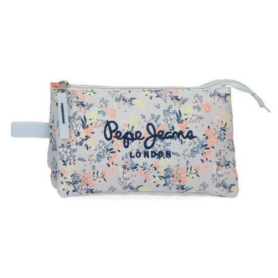 Estojo Escolar Triplo Compartimento Pepe Jeans MALILA Multicolor | Ref. 186.6024321