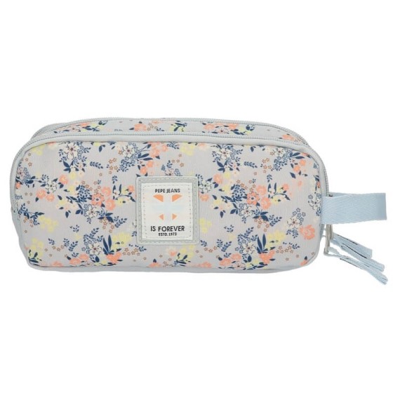 Estojo Escolar Triplo Compartimento Pepe Jeans MALILA Multicolor | Ref. 186.6024721