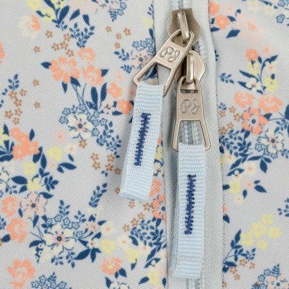 Estojo Escolar Triplo Compartimento Pepe Jeans MALILA Multicolor | Ref. 186.6024721