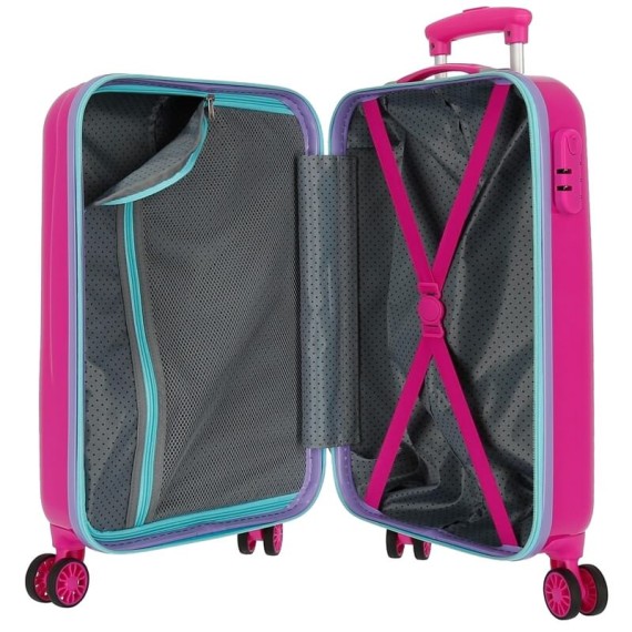 Mala de Cabine /Trolley 55cm 4 Rodas MINNIE Love Rosa | Ref. 186.2051722 Mala de Cabine /Trolley 55cm 4 Rodas MINNIE Love Rosa | Ref. 186.2051722