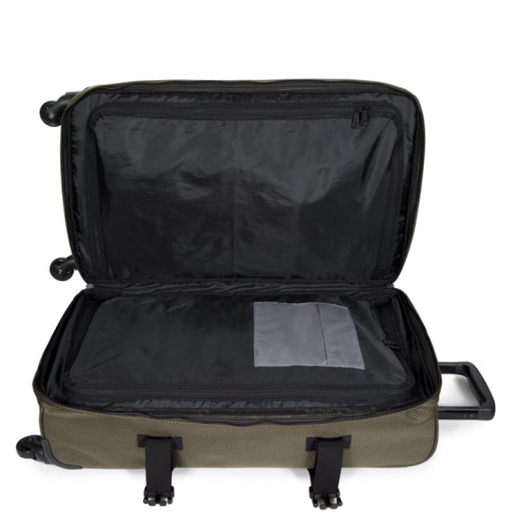 Mala/Trolley de Viagem Médio Eastpak 70cm 4 Rodas Spinner Trans4 CNNCT Khaki | Ref. 267.96EC06 Mala/Trolley de Viagem Médio Eastpak 70cm 4 Rodas Spinner Trans4 CNNCT Khaki | Ref. 267.96EC06