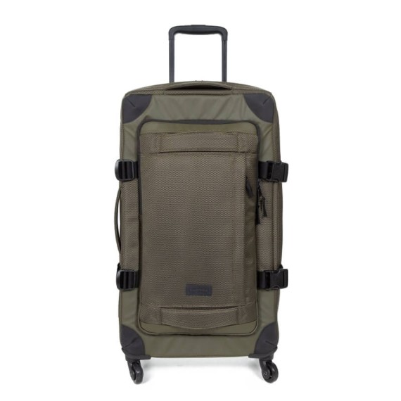 Mala/Trolley de Viagem Médio Eastpak 70cm 4 Rodas Spinner Trans4 CNNCT Khaki | Ref. 267.96EC06