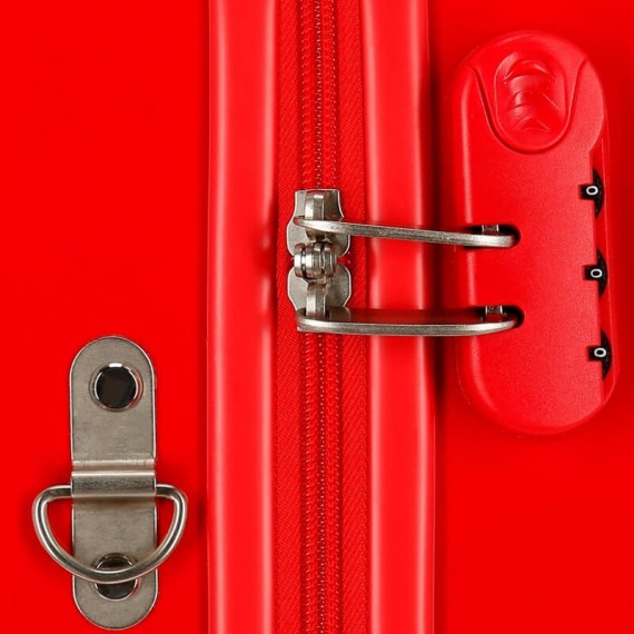 Mala de Viagem Infantil ABS 4 Rodas Castle Of Hello Kitty Vermelha | Ref. 186.4229822