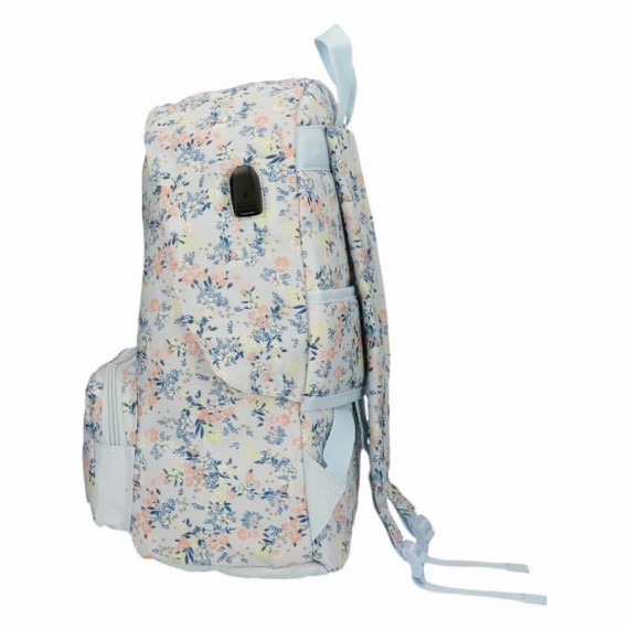 Mochila Escolar Adaptável 42cm Pepe Jeans MALILA Multicolor | Ref. 186.60223D1