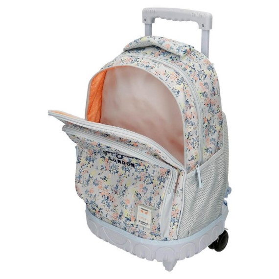 Mochila Escolar Compact 2 Rodas Pepe Jeans MALILA Multicolor | Ref. 186.6022921 Mochila Escolar Compact 2 Rodas Pepe Jeans MALILA Multicolor | Ref. 186.6022921