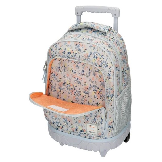 Mochila Escolar Compact 2 Rodas Pepe Jeans MALILA Multicolor | Ref. 186.6022921 Mochila Escolar Compact 2 Rodas Pepe Jeans MALILA Multicolor | Ref. 186.6022921