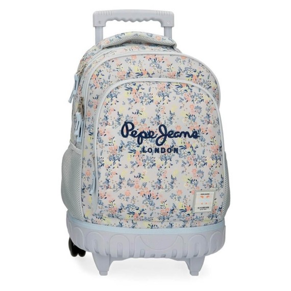 Mochila Escolar Compact 2 Rodas Pepe Jeans MALILA Multicolor | Ref. 186.6022921 Mochila Escolar Compact 2 Rodas Pepe Jeans MALILA Multicolor | Ref. 186.6022921