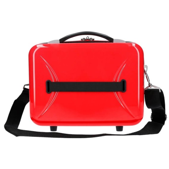 Necessaire Adaptável a Trolley Castle Of Hello Kitty Vermelho | Ref. 186.4223922