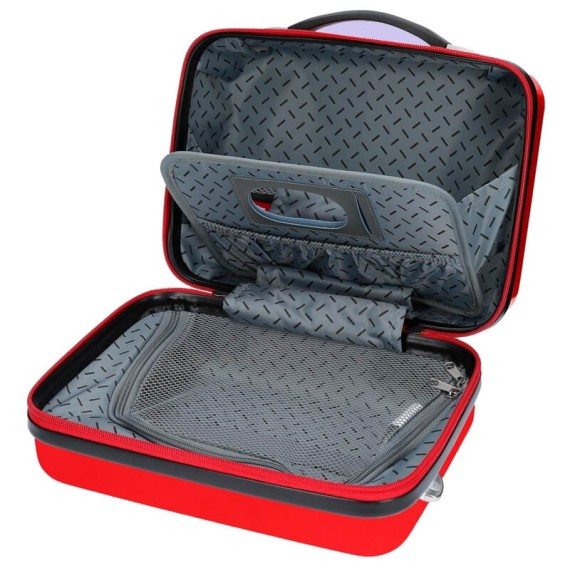 Necessaire Adaptável a Trolley Castle Of Hello Kitty Vermelho | Ref. 186.4223922