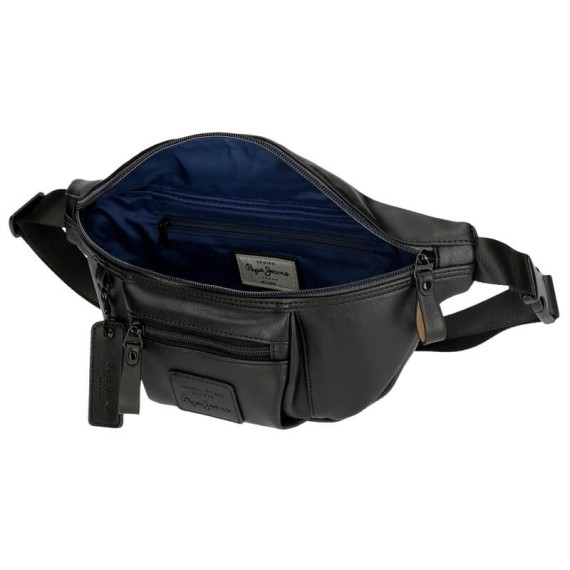 Bolsa de Cintura Pepe Jeans VEGAN Preta | Ref. 186.7154721