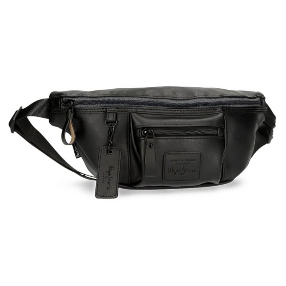 Bolsa de Cintura Pepe Jeans VEGAN Preta | Ref. 186.7154721